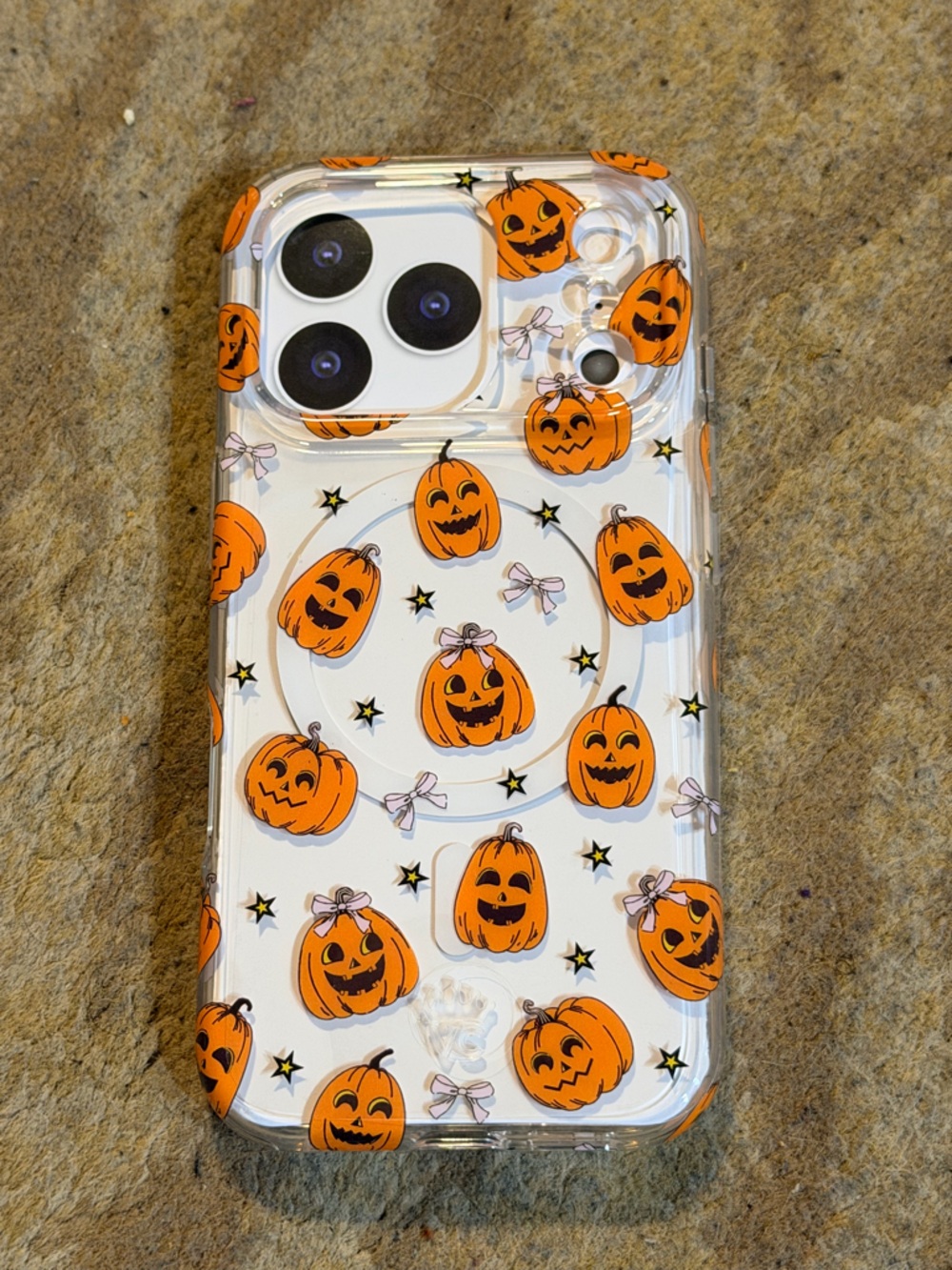 Velvet Caviar Pumpkin Princess 17 Pro Case